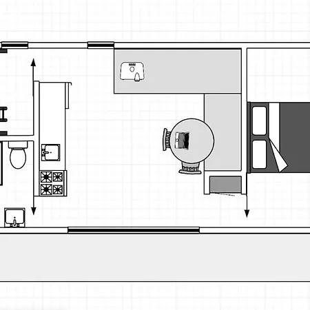 Luxe Hottub Japandi Tiny House In Het Bos Dom wakacyjny *