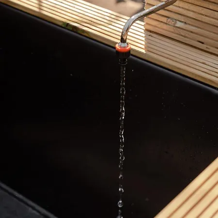 Luxe Hottub Japandi Tiny House In Het Bos בית נופש