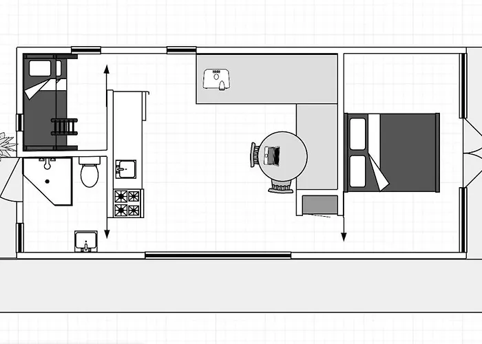Luxe Hottub Japandi Tiny House In Het Bos Holiday home *
