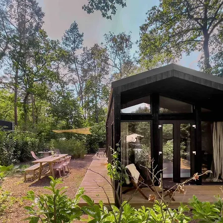 Luxe Hottub Japandi Tiny House In Het Bos *