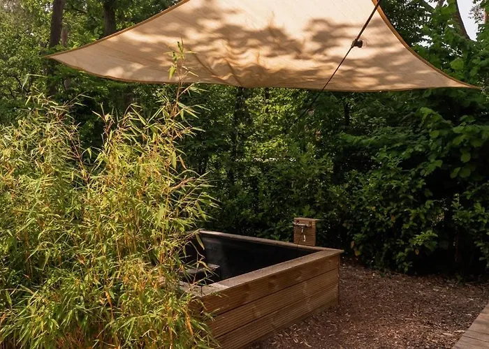 Luxe Hottub Japandi Tiny House In Het Bos *